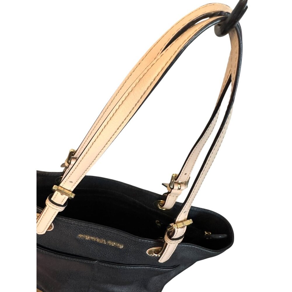 Michael Kors Bedford Soft Leather Shoulder Tote Bag - Picture 3 of 12